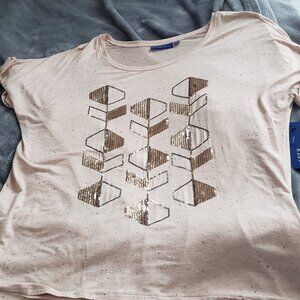cap sleeve dress tee